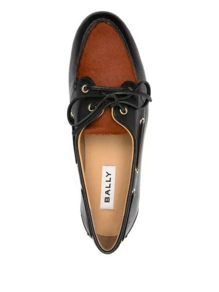 Pantofi derby Bally din piele negru