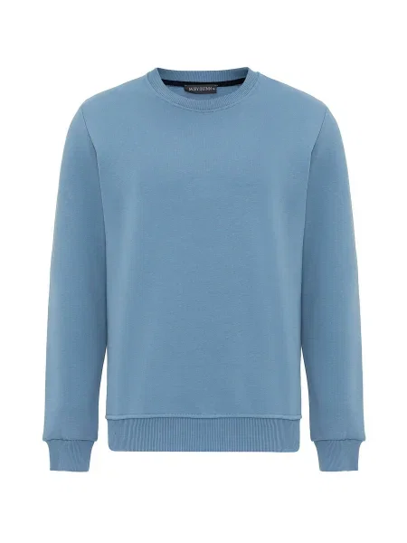 Jacey Quinn Mikina Edison svetlomodrá žltá