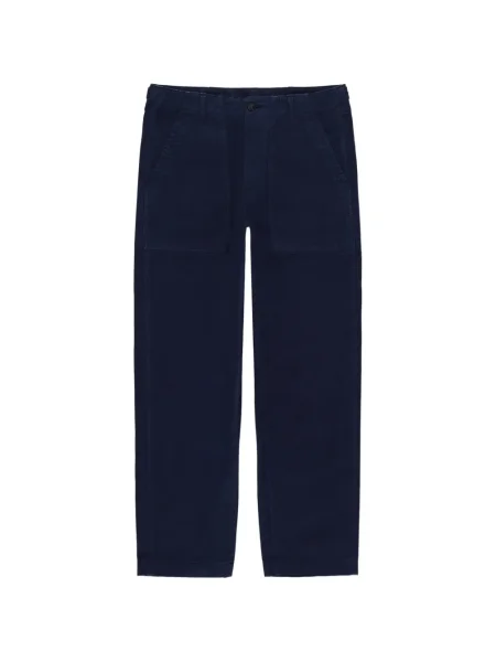 Pantaloni Fortela din țesătură twill albastru