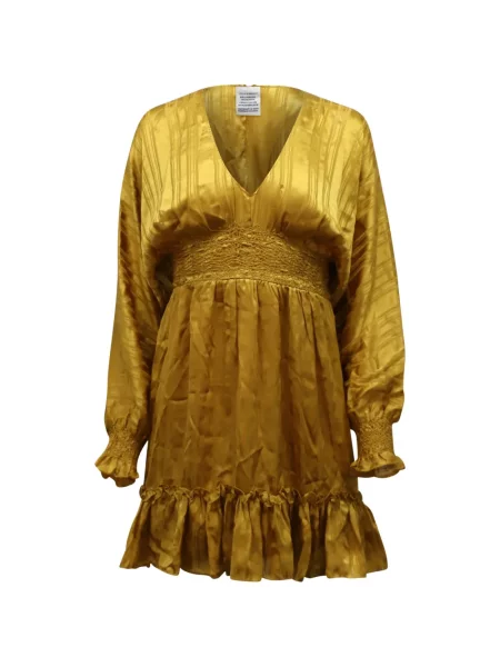 Rochie mini Ulla Johnson de costum auriu