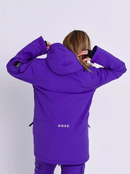Kurtka narciarska i snowboardowa Yeh Girl fioletowa