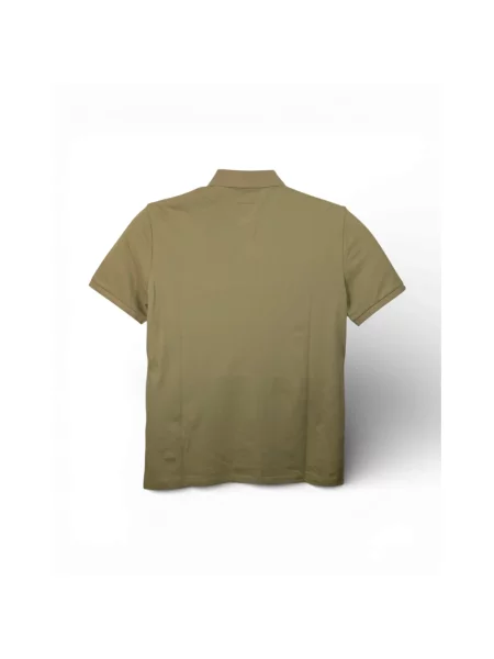 Koszulka polo C.p. Company z krótkim rękawem zielona