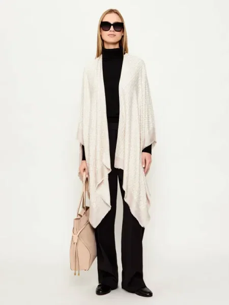 Liu Jo Poncho | Relaxed fit bej