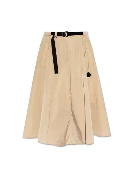 Spódnica midi Moncler beżowa