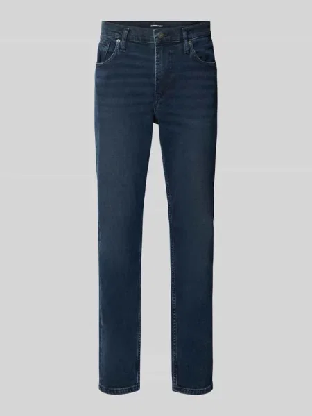 Jeansy o kroju tapered fit z mieszanka bawełny i lyocellu model AARJO TARPA' Armedangels granatowy
