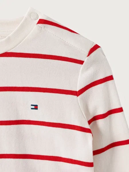Тениска с дълъг ръкав Tommy Hilfiger червено