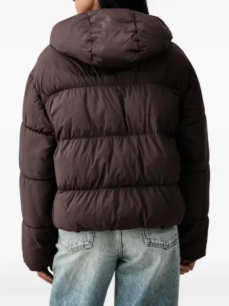 Decupat geacă Adidas cu glugă cu model piele de șarpe alb