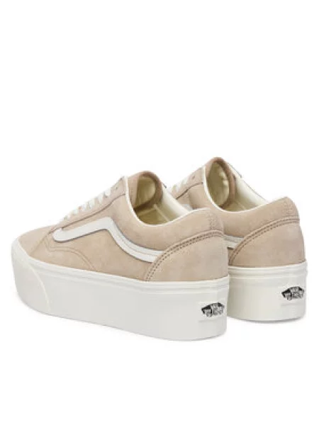 Tenisky Vans Old Skool Platform béžová