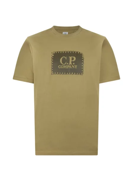 Tricou C.p. Company cu imagine verde