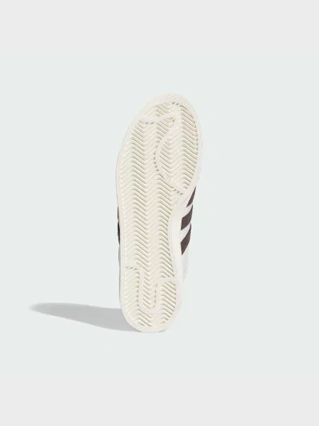 Кожаные кеды Adidas белые