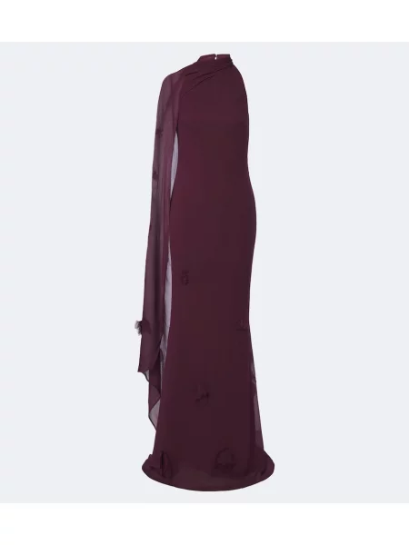 Rochie Self-portrait cu model floral cu aplicații