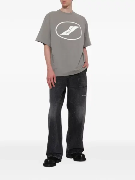 Tricou We11done cu autograf gri