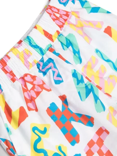 Dětské kraťasy Stella Mccartney bílé