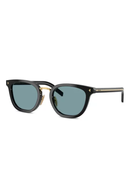 Ochelari de soare rotunzi Prada Eyewear negru