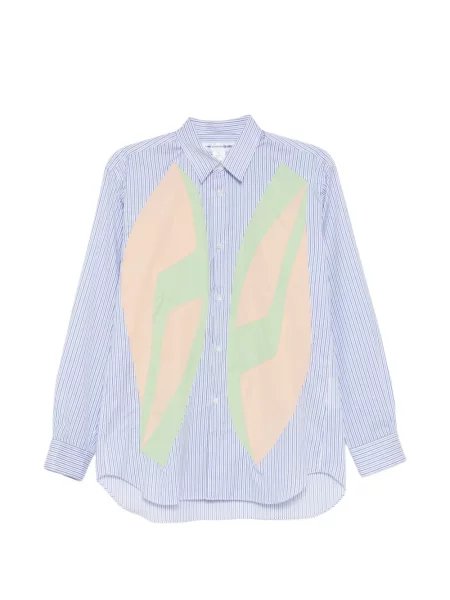 Csíkos ing Comme Des Garçons Shirt kék