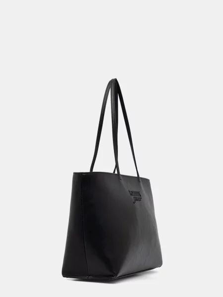 Rucsac Tommy Jeans din piele negru