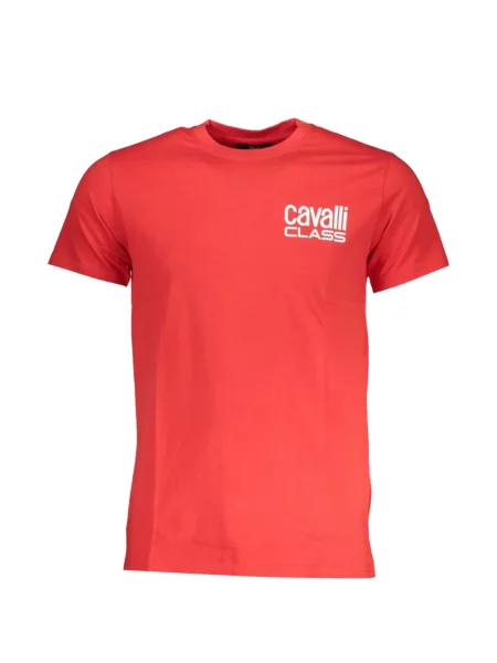 Tricou Cavalli Class cu imagine roșu