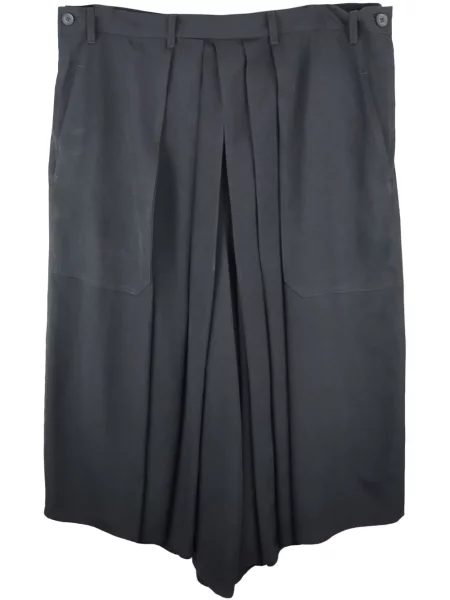 Pantaloni Yohji Yamamoto plisate gri