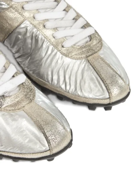 Sneakerși Maison Margiela argintiu