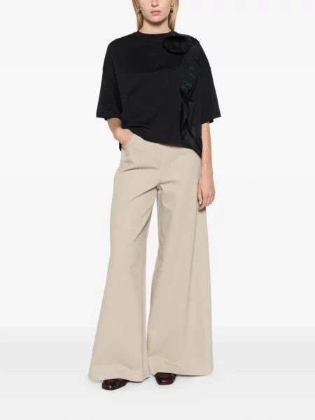 Tricou Max Mara din jerseu albastru