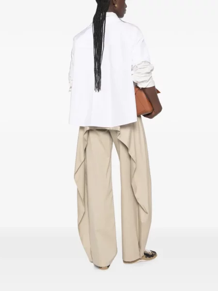 Pantaloni palazzo Loewe drapate