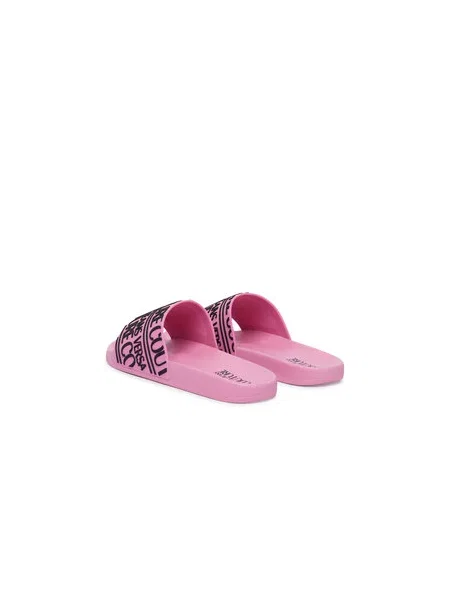 Pantofle Versace Jeans Couture růžové