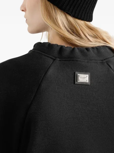 Hanorac Dolce & Gabbana cu volane negru