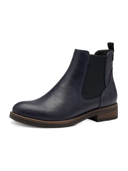TAMARIS Ghete chelsea bleumarin