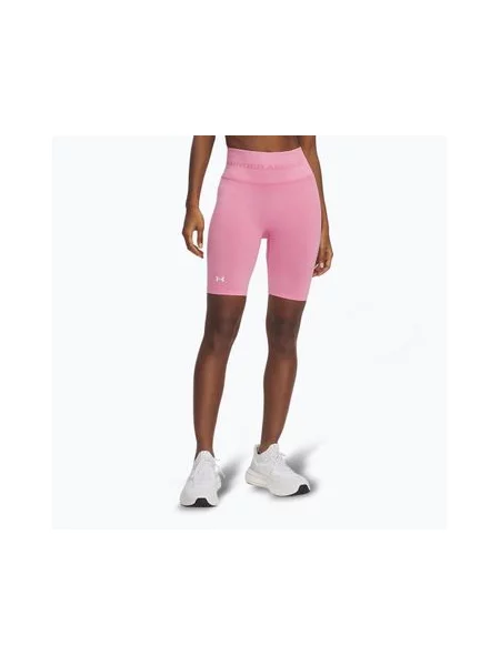 Шорти для тренувань Under Armour Vanish Seamless Washed shaded fuchsia / white білі