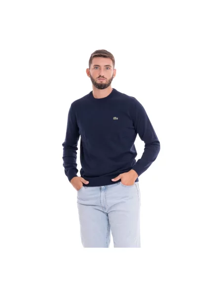 Sweter Lacoste niebieski