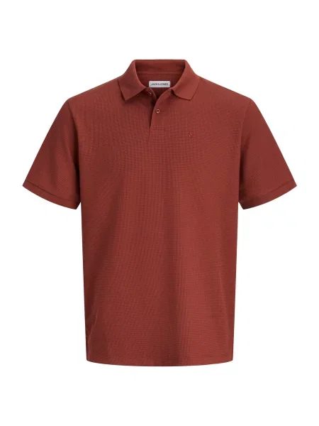 JACK & JONES Tricou JJEAustin ruginiu roșu