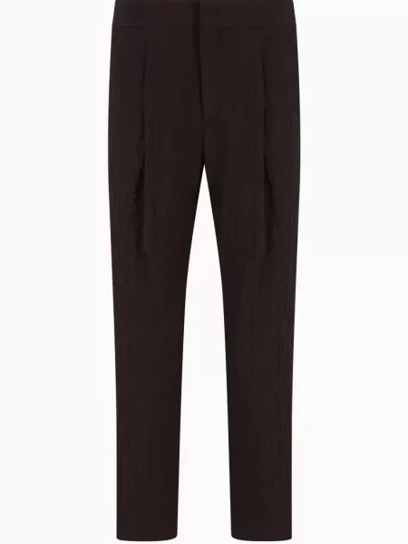 Kūginis kelnės Giorgio Armani ruda