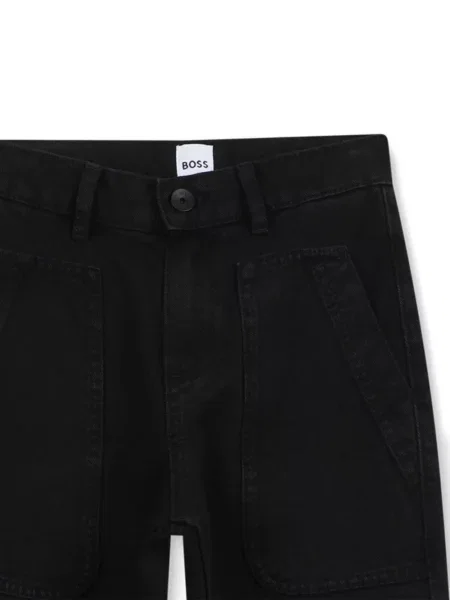 Dětské džíny Bosswear černé