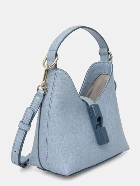 Кожаная сумка хобо Furla