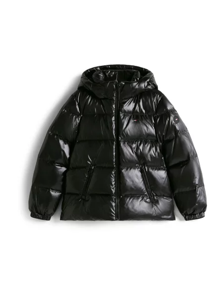 Tommy Hilfiger Péřová Bunda černá