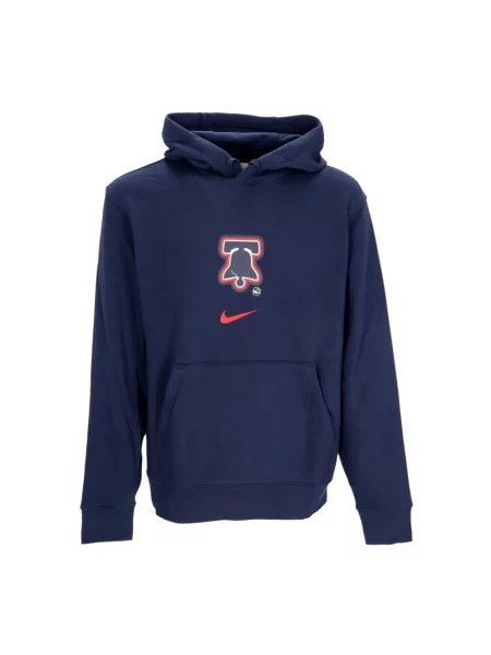 Bluza z kapturem Nike niebieska