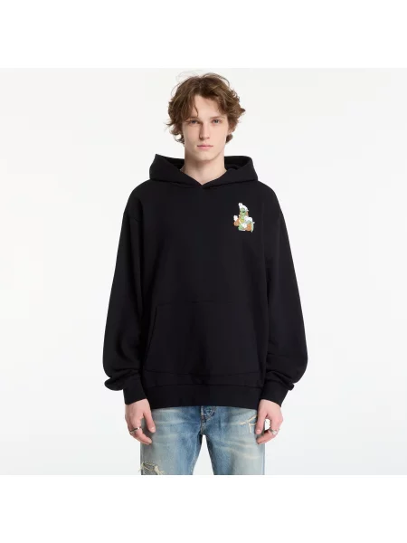 Суичър с качулка Ripndip черно