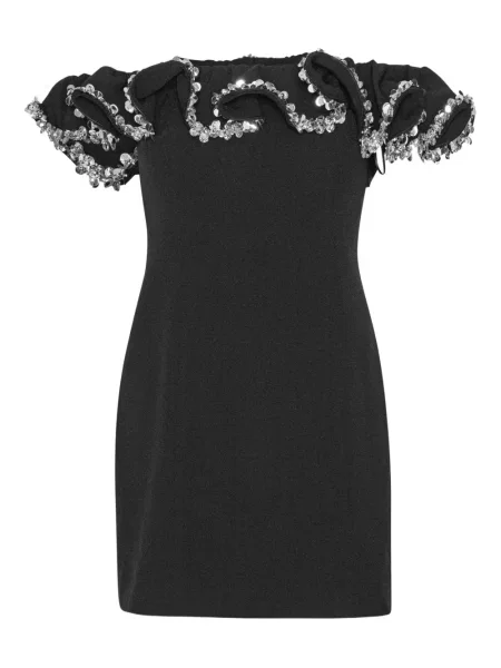 Rochie mini Rotate Birger Christensen de costum negru