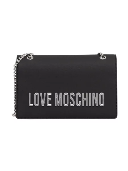 Torebka Love Moschino z logo czarna