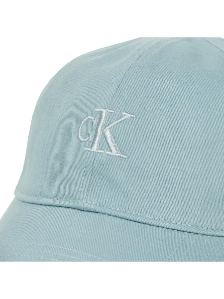 Șapcă Calvin Klein Jeans cu broderie albastru