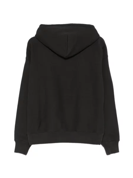 Hanorac cu glugă Stüssy cu autograf negru