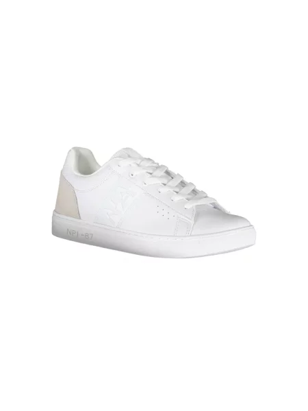 Sneakersy Napapijri skórzane białe