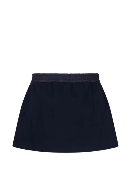 Fustă Miu Miu din fleece albastru