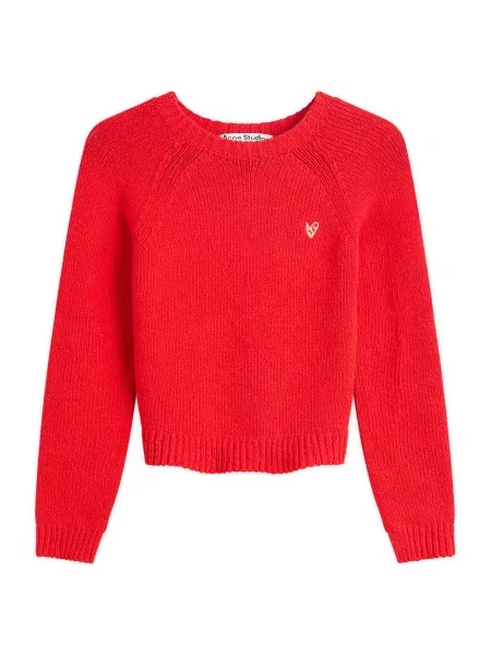 Sweter Acne Studios czerwony