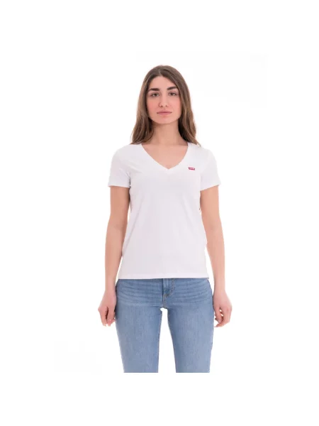 Koszulka Levi's z krótkim rękawem biała