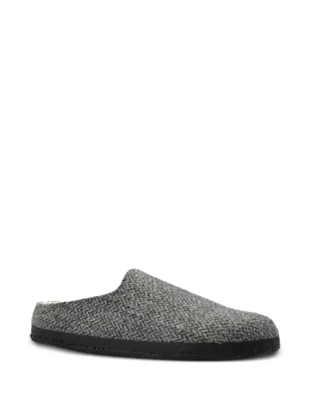 Papuci tip mules Birkenstock gri
