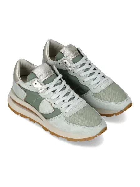 Buty do biegania Philippe Model zamszowe do biegania niebieskie