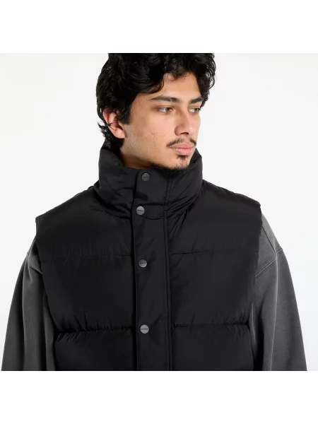 Prsluk Carhartt WIP Brent Vest za zimu crna