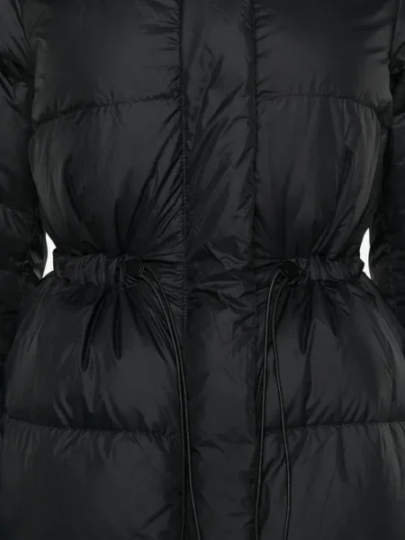 Palton Canada Goose cu glugă negru
