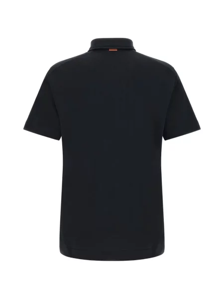 Tricou polo Zegna albastru